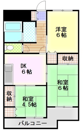 マンション桂の物件間取画像